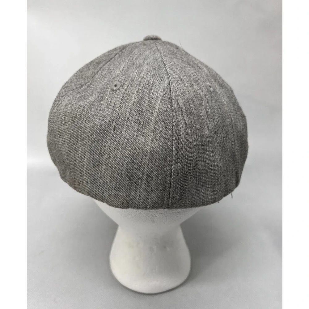 Branded Bills Heathered Gray Elan Hat FlexFit L-XL Baseball Cap